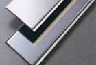 Photoluminescent aluminum base-board